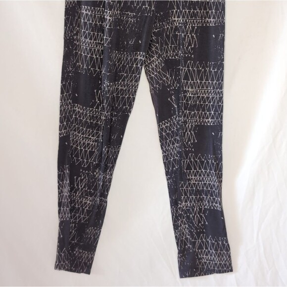 Felicity & Coco Strapless Geometric Pattern Dark Gray Jumpsuit - Picture 4 of 10